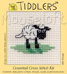 Mouseloft Small Cross Stitch Kits - Stitchlets plus Tiddlers