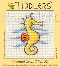 Mouseloft Small Cross Stitch Kits - Stitchlets plus Tiddlers