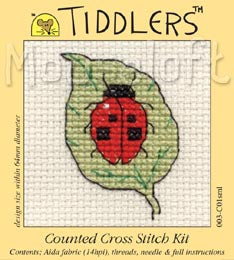 Mouseloft Small Cross Stitch Kits - Stitchlets plus Tiddlers