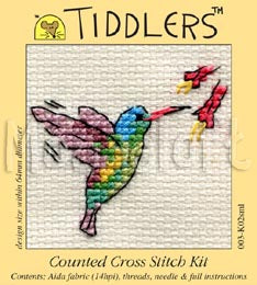 Mouseloft Small Cross Stitch Kits - Stitchlets plus Tiddlers