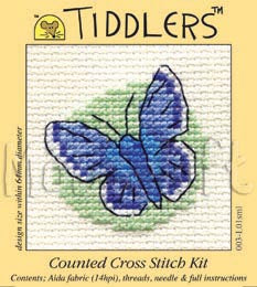 Mouseloft Small Cross Stitch Kits - Stitchlets plus Tiddlers
