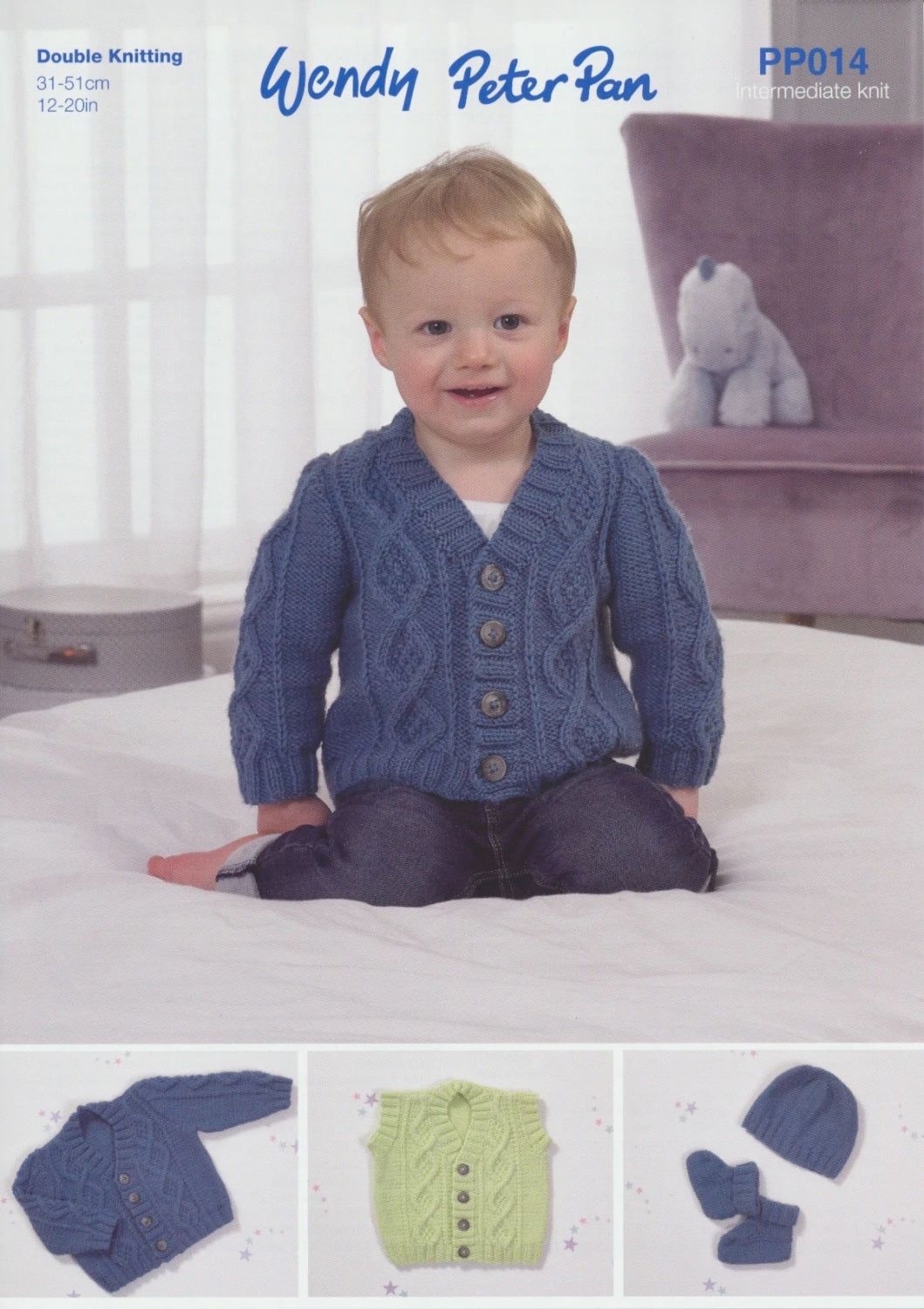 Baby Double Knit Pattern - Peter Pan PP014 – Soft Touch Needlecraft Ltd