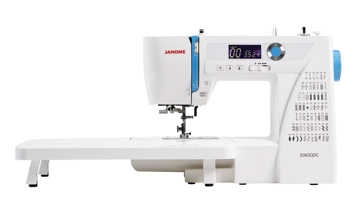 The Janome Model 5060QDC Sewing Machine