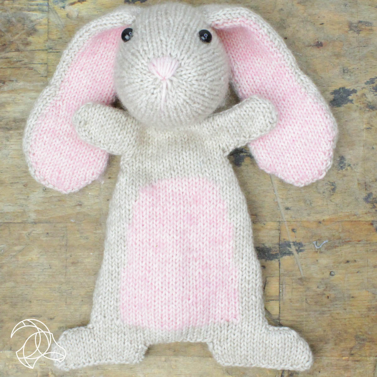 Bunny Rabbit Knitting Kit - His Name is Doutze and he is the Cutest!
