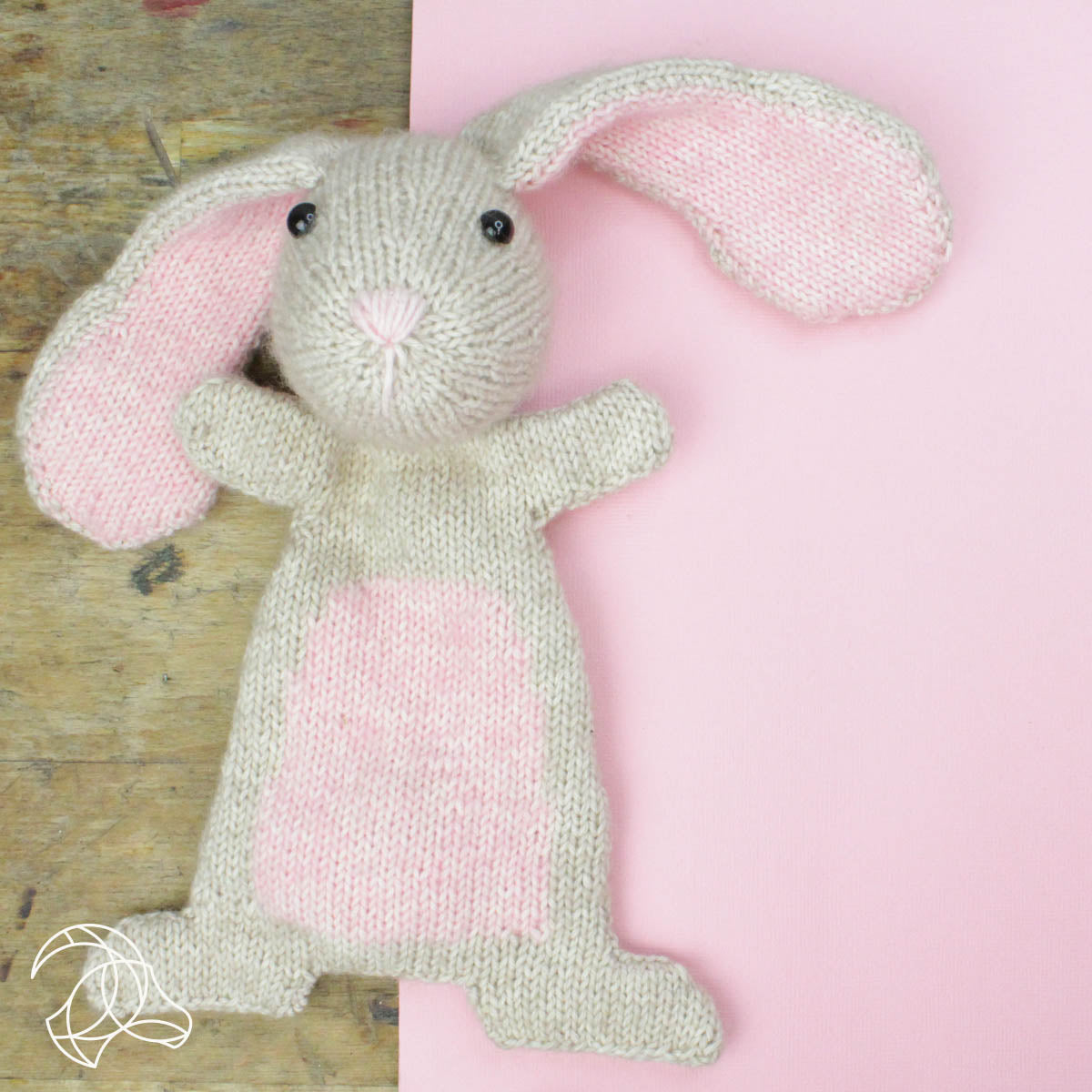 Bunny Rabbit Knitting Kit - His Name is Doutze and he is the Cutest!