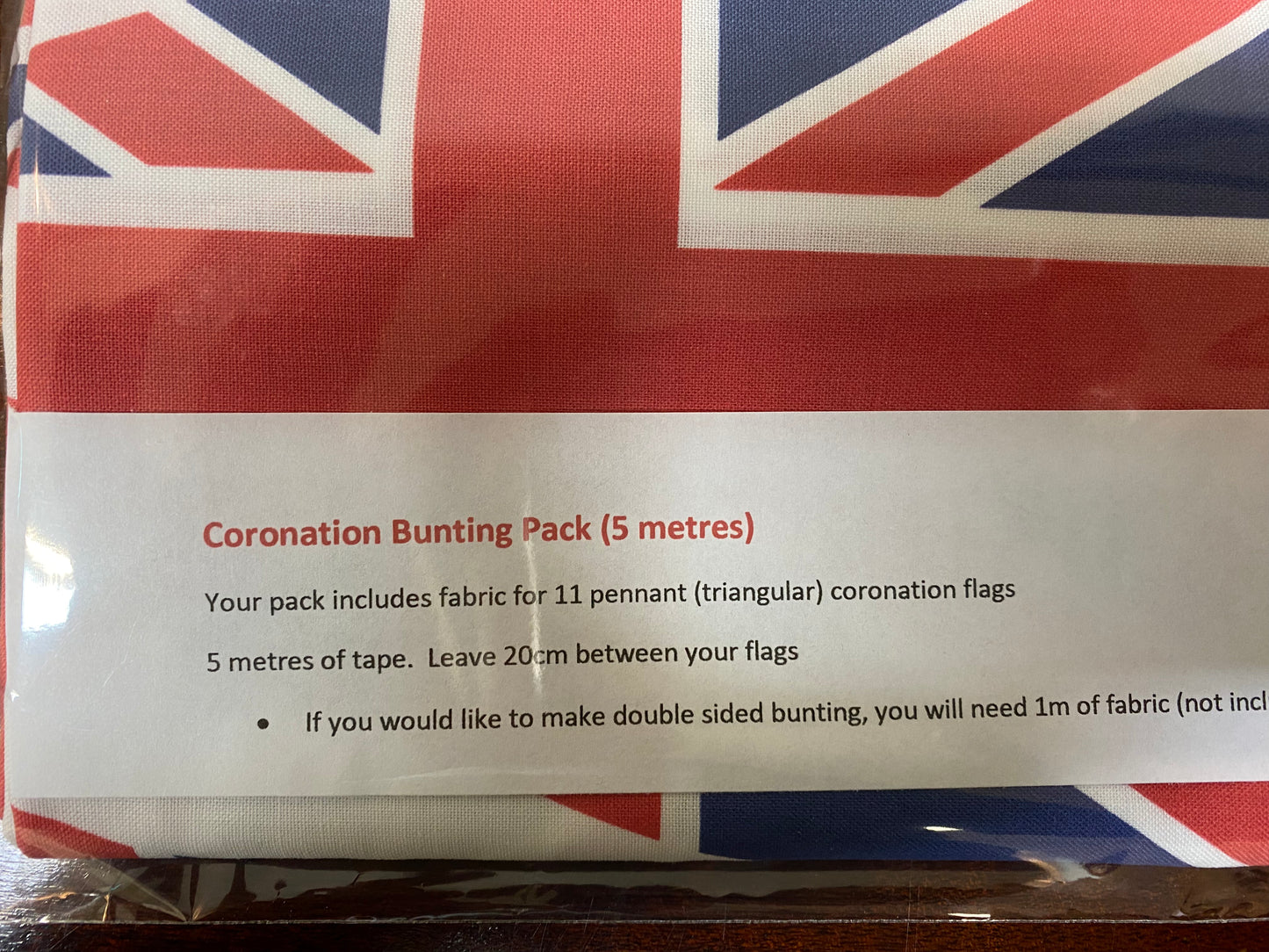 Union Jack DIY Bunting Pack - 5 metres - Make Your Own Bunting Kit!