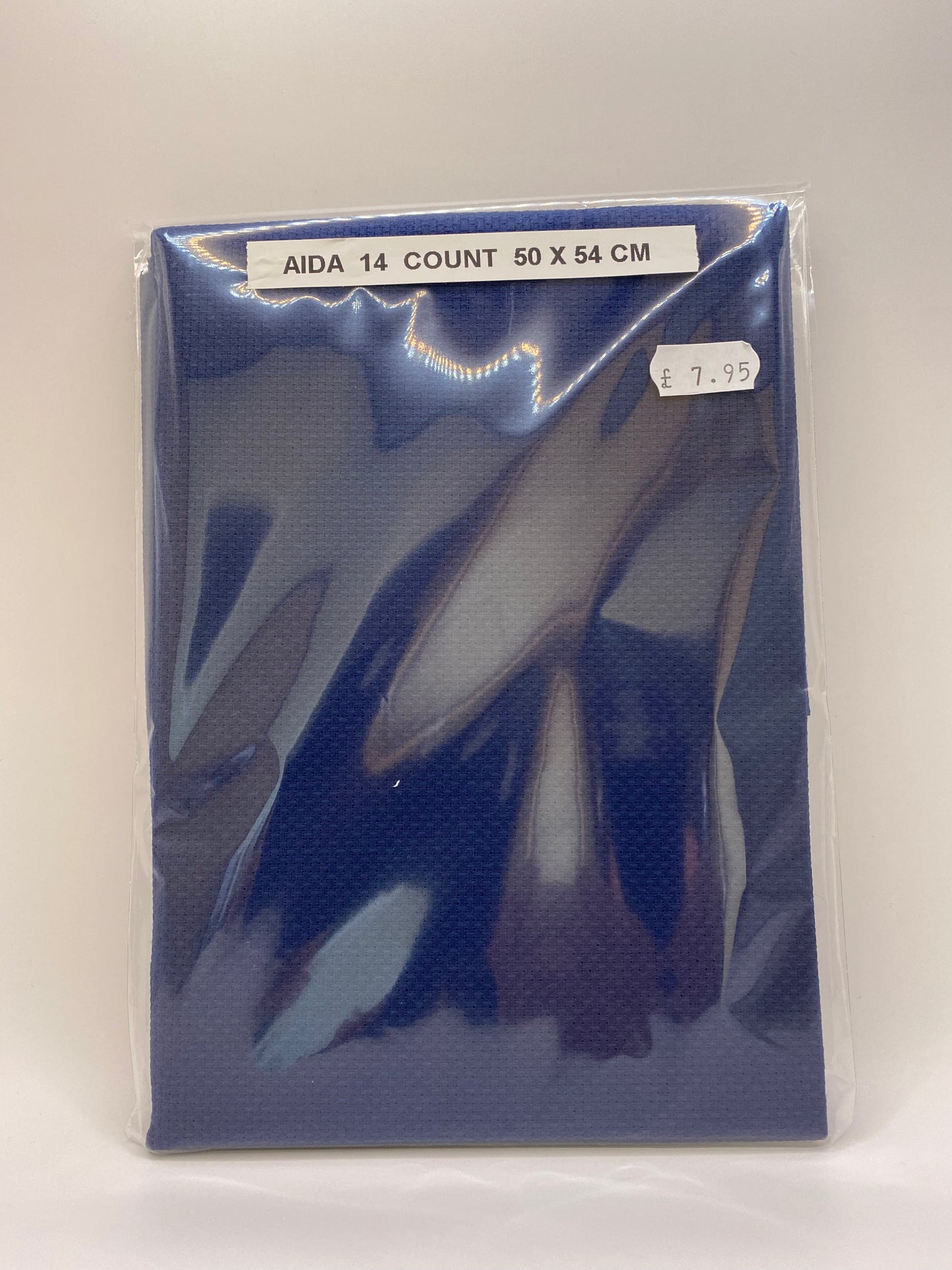 Aida cloth 14 Count in SOFT BLUE - Magic Hour Needlecrafts Aida cloth 14 Count in SOFT BLUE - Magic Hour Needlecrafts