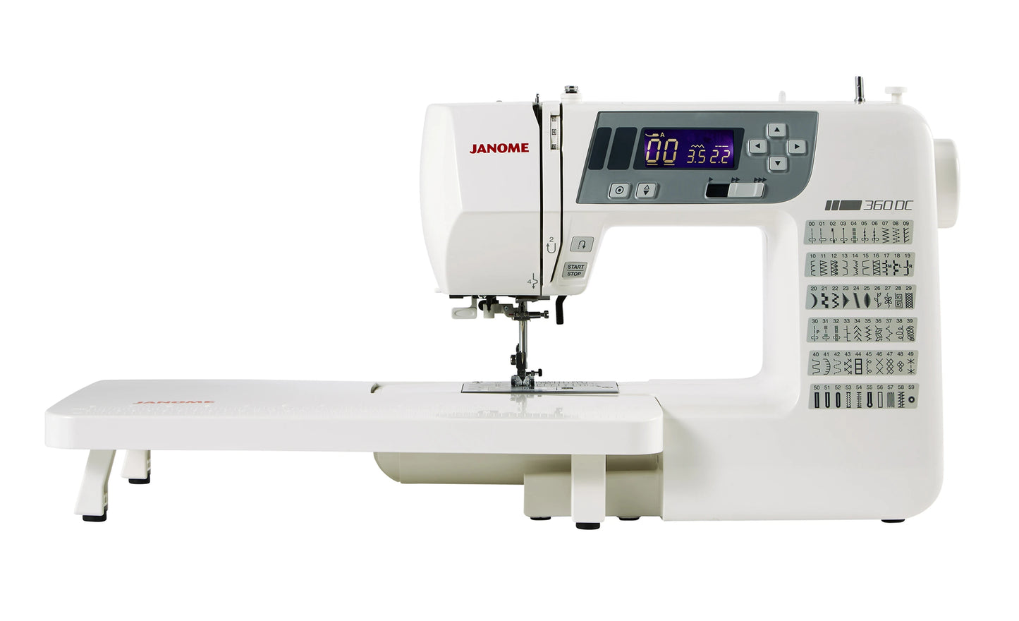 Janome Model 360DC - Easy to Use Sewing Machine