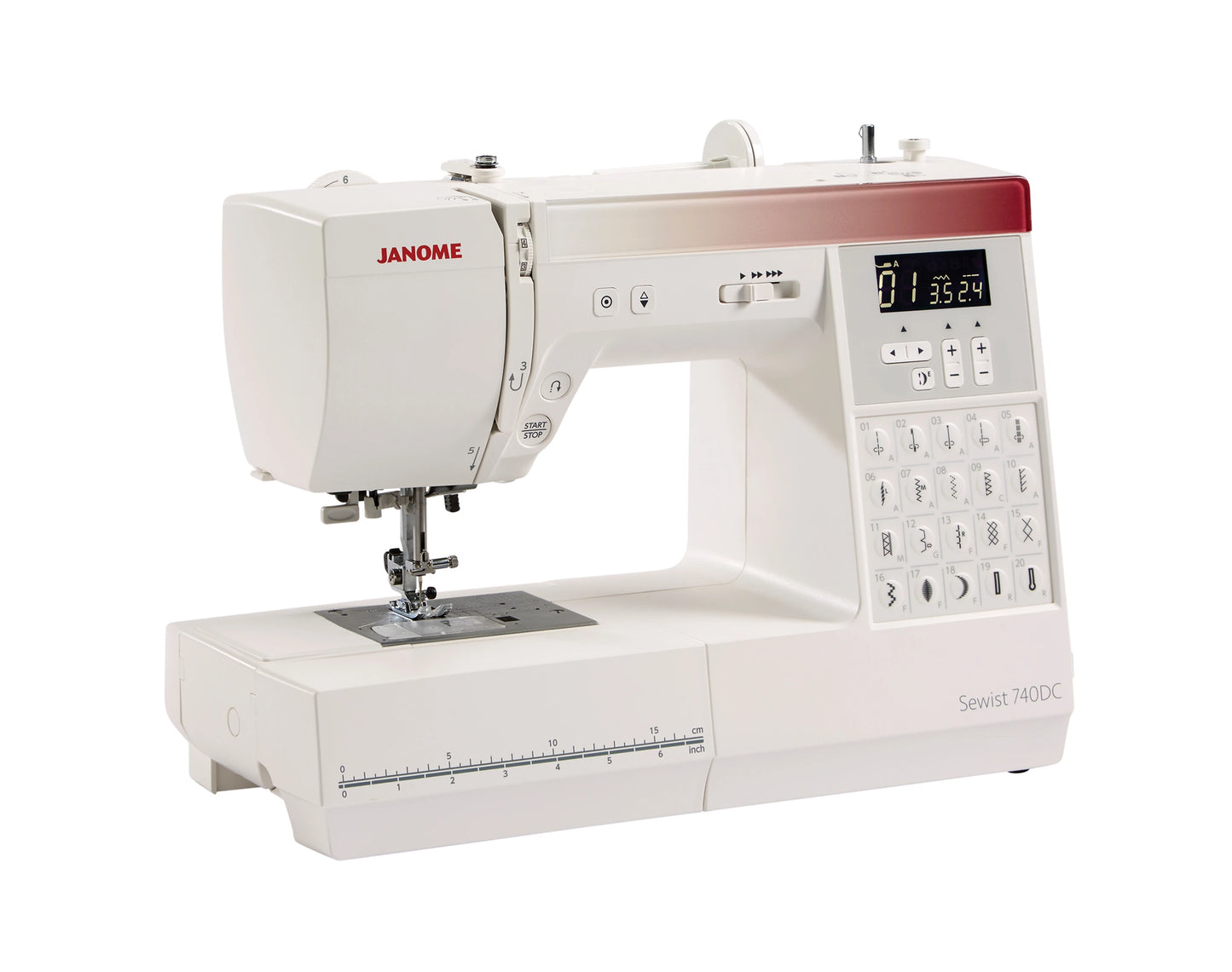 The Janome Sewist 740DC - Retail Price £629.00