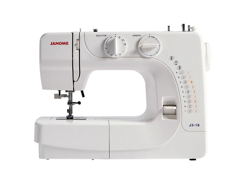 Janome Model J3-18 - Sewing Machine for New & Experienced Sewists