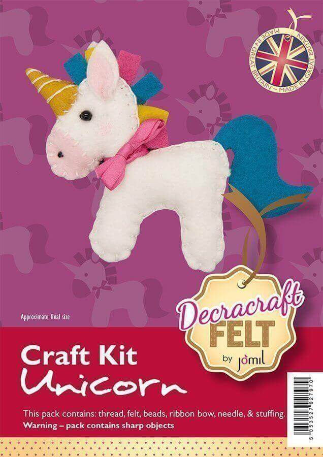 Unicorn Felt Kit - Lovely Beginners Felting Kit