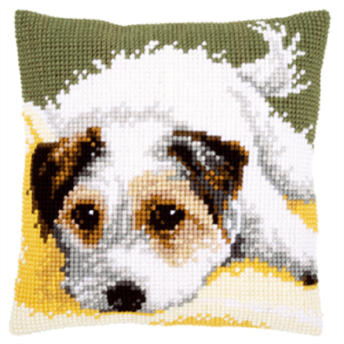 Yorkshire Terrier Dog Large Holed Cushion Kit by Vervaco